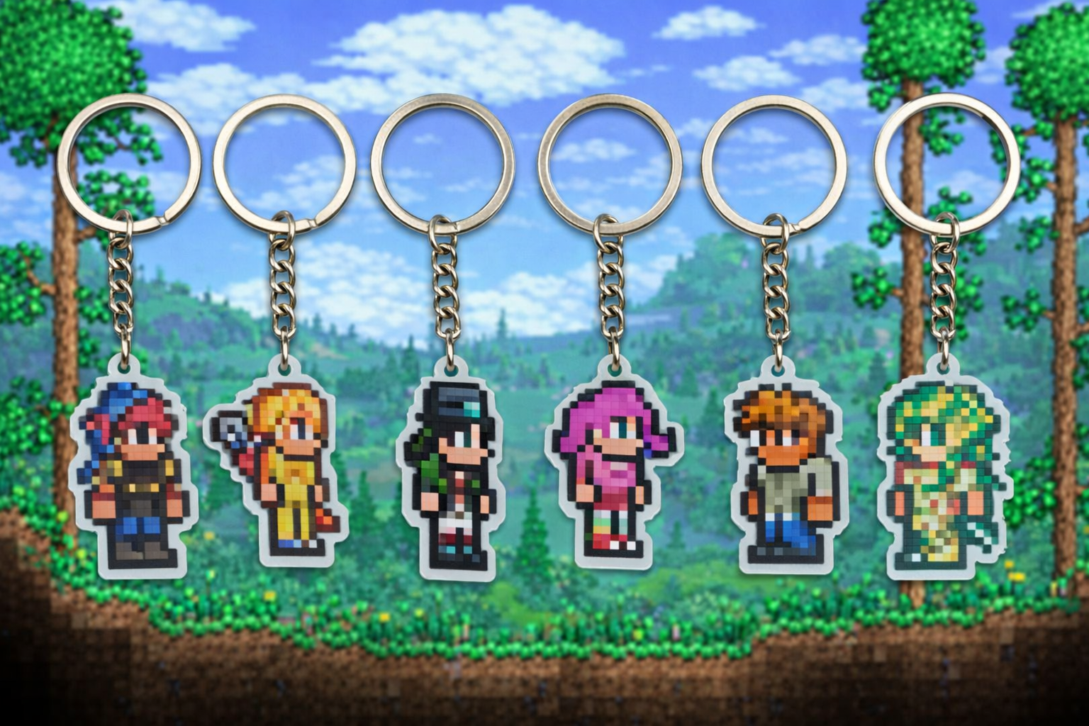 Terraria Keychain – Adventure Edition