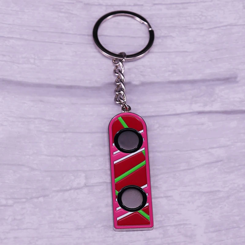 Back to The Future Marty McFly Hoverboard Keychain