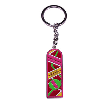 Back to The Future Marty McFly Hoverboard Keychain