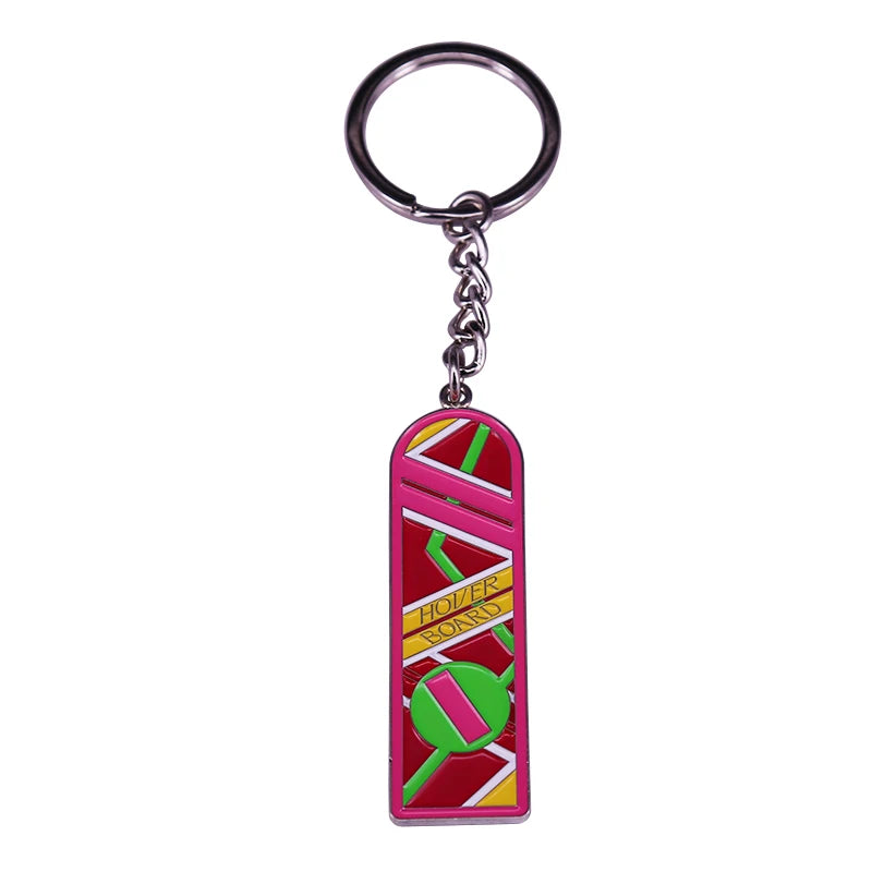 Back to The Future Marty McFly Hoverboard Keychain