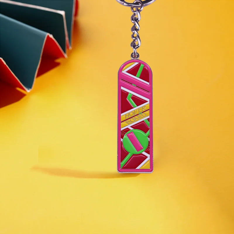 Back to The Future Marty McFly Hoverboard Keychain