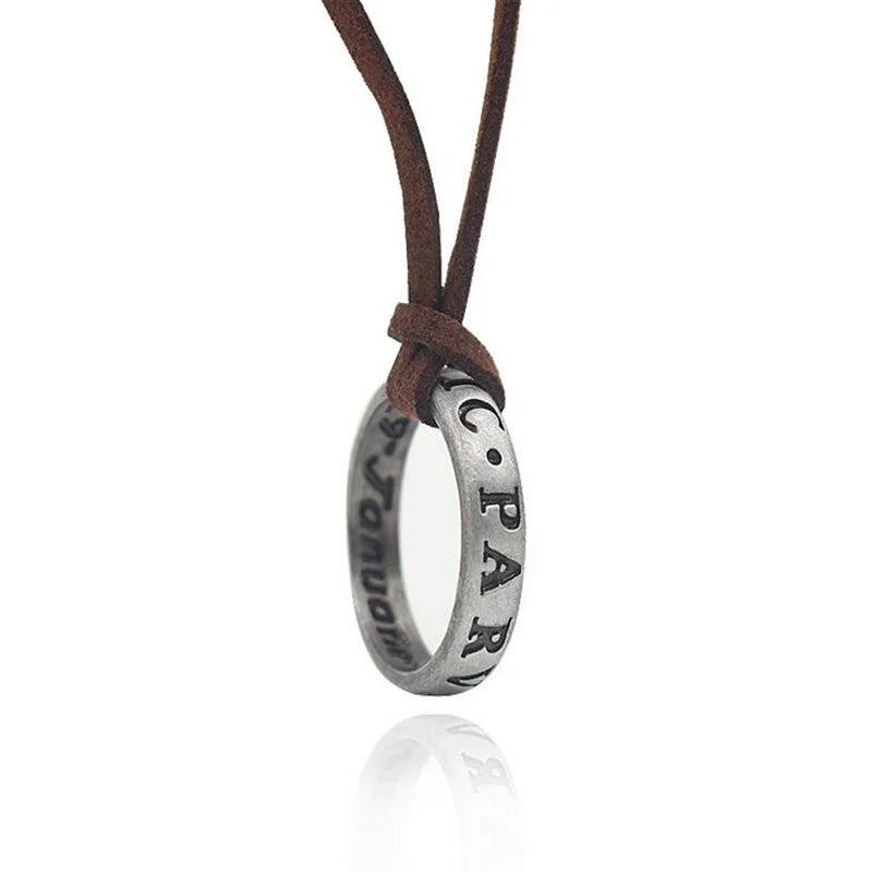 Uncharted Nathan Drake Adventure Explorer Leather Necklace