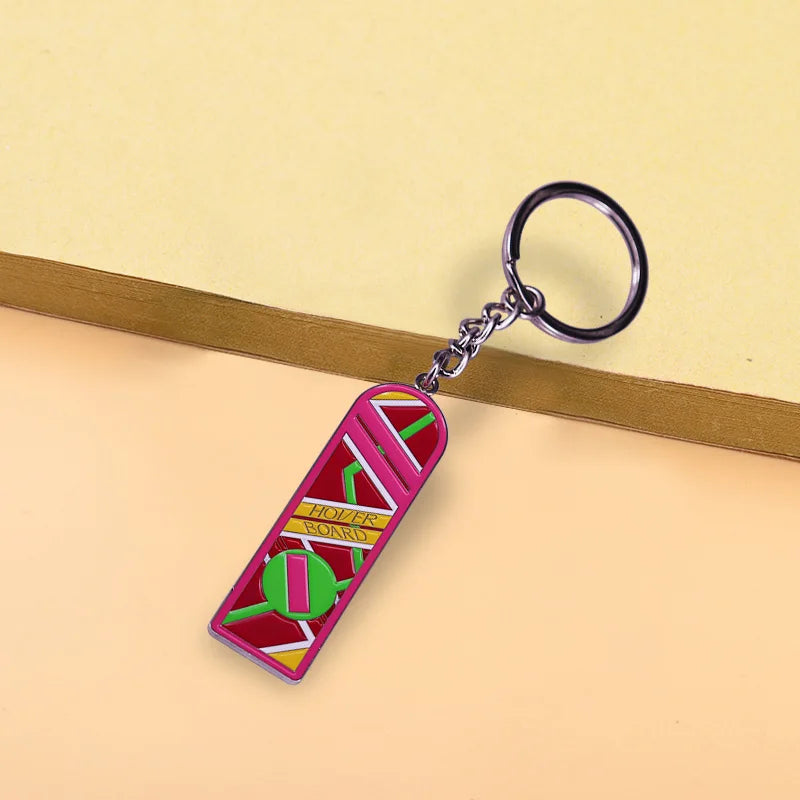 Back to The Future Marty McFly Hoverboard Keychain