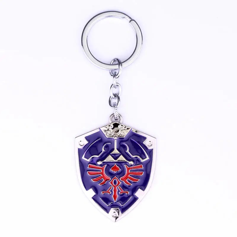 Legendary Zelda Shield Enamel Keychain