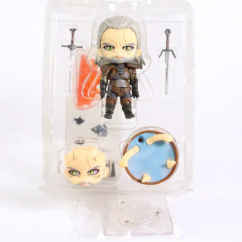 The Witcher 3 Geralt 907 Figurine White Wolf Collectible Figure