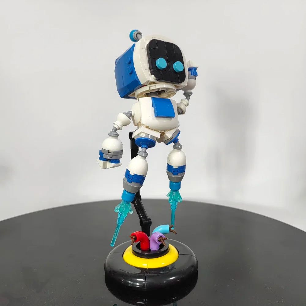 Astrobot Brick Style Figure Buildable Gamer Collectible