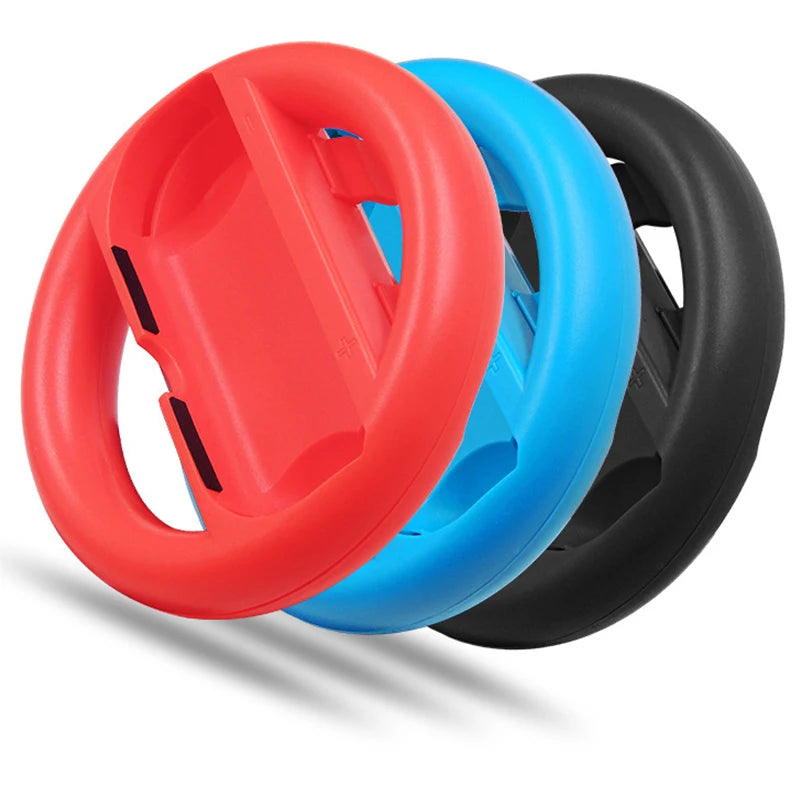 Joy-Con Steering Wheel Controller Grips Set Nintendo Switch