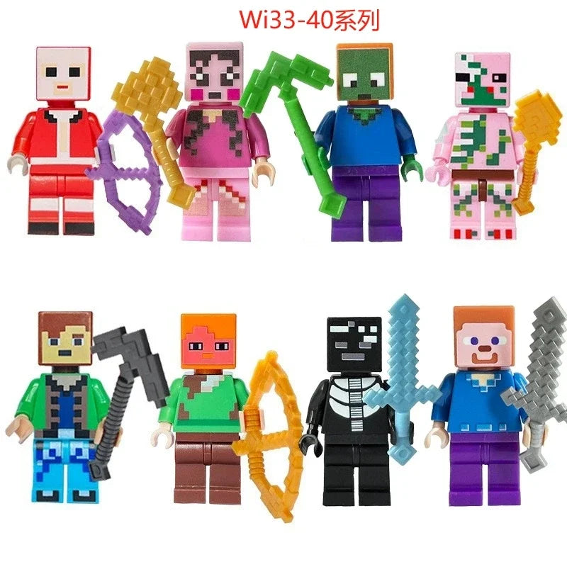 Minecraft Figure Set