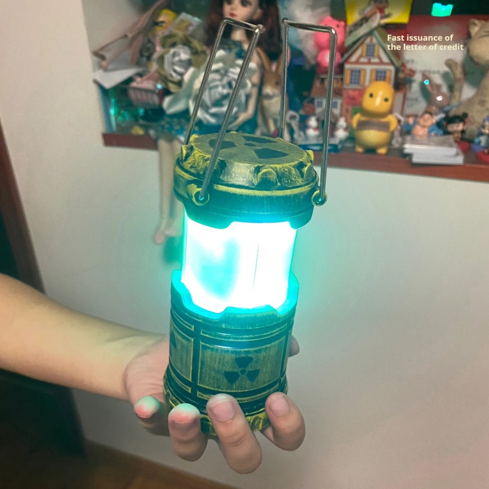 Mini Nuclear Waste Light – Radioactive Camping Desk Lamp