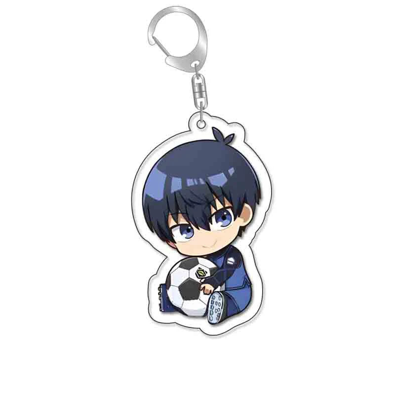 Blue Lock Anime Acrylic Keychain Isagi Bachira Chigiri Bag Charm