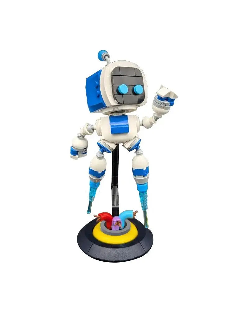 Astrobot Brick Style Figure Buildable Gamer Collectible
