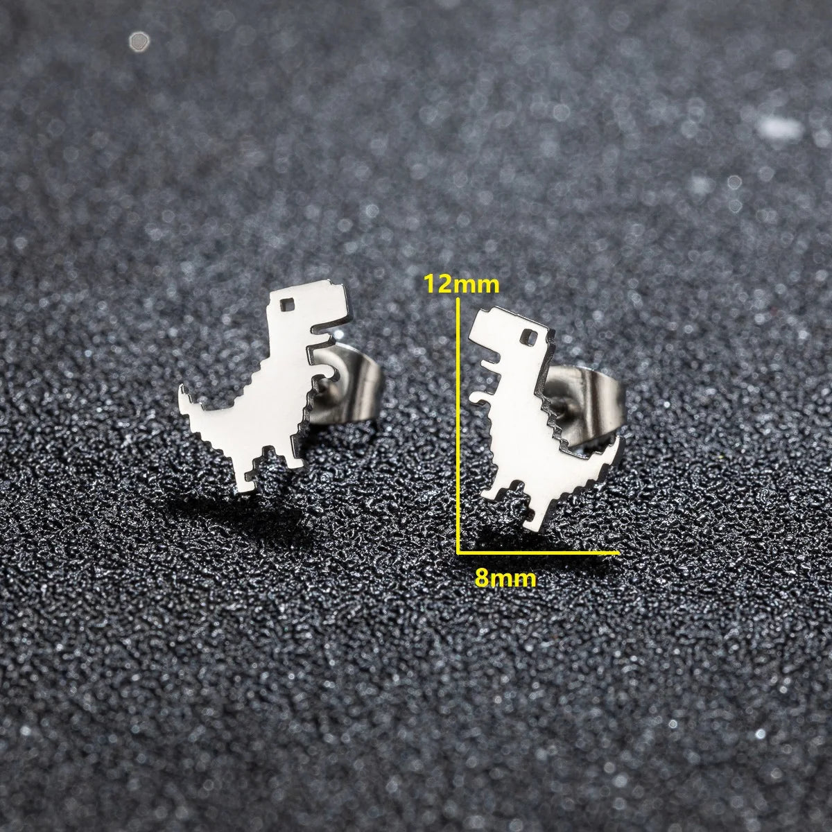 Mini Dinosaur Stud Earrings