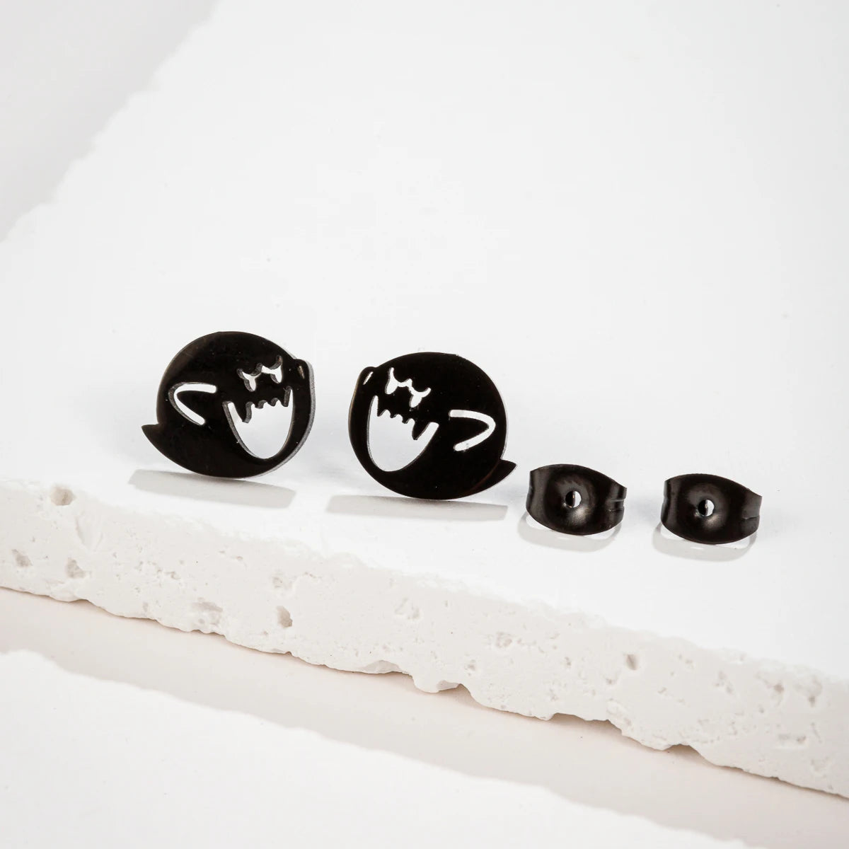 Mario Ghost Stud Earrings
