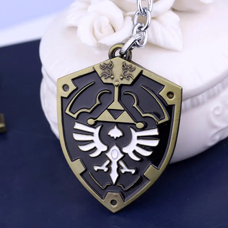 Legendary Zelda Shield Enamel Keychain