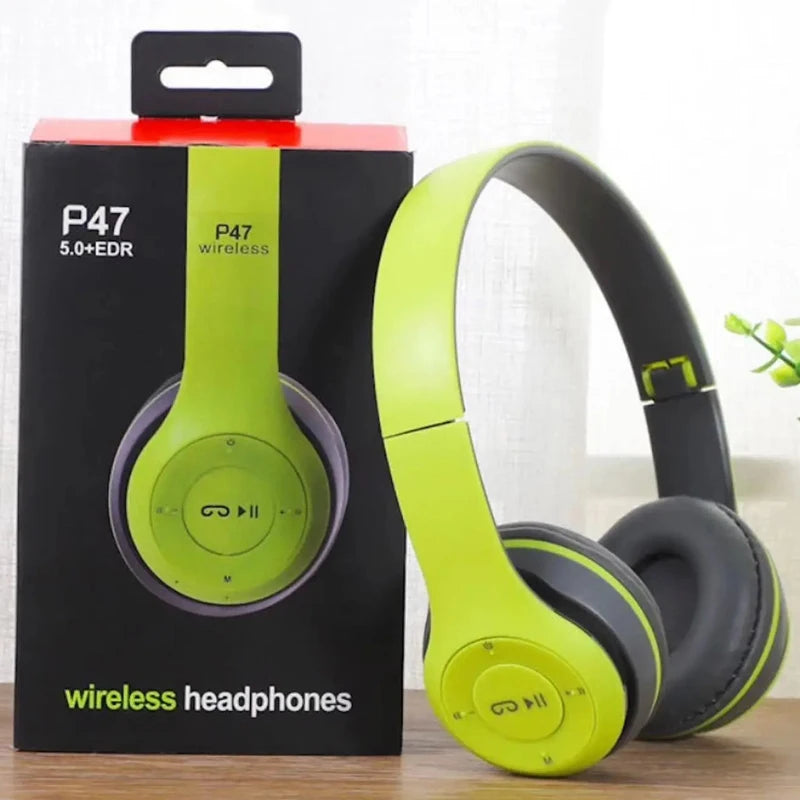 Wireless Bluetooth Headphones with Mic