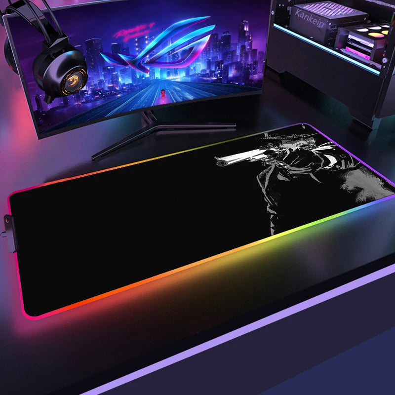 Red Dead RGB Mouse Mat – Frontier Edition