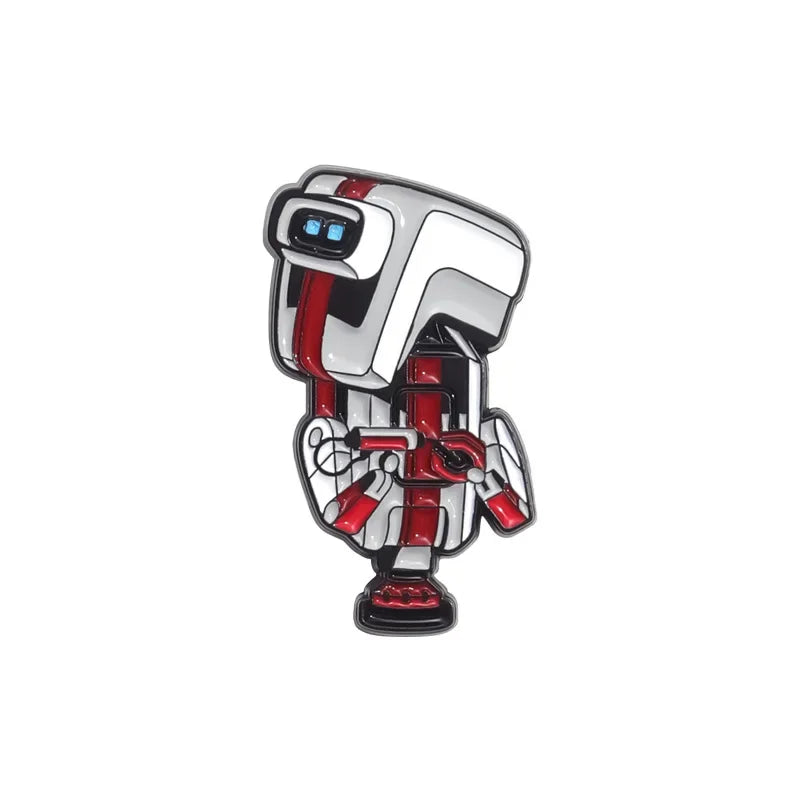 Wall-E & EVE Pin Badge Set – Full Set of 4