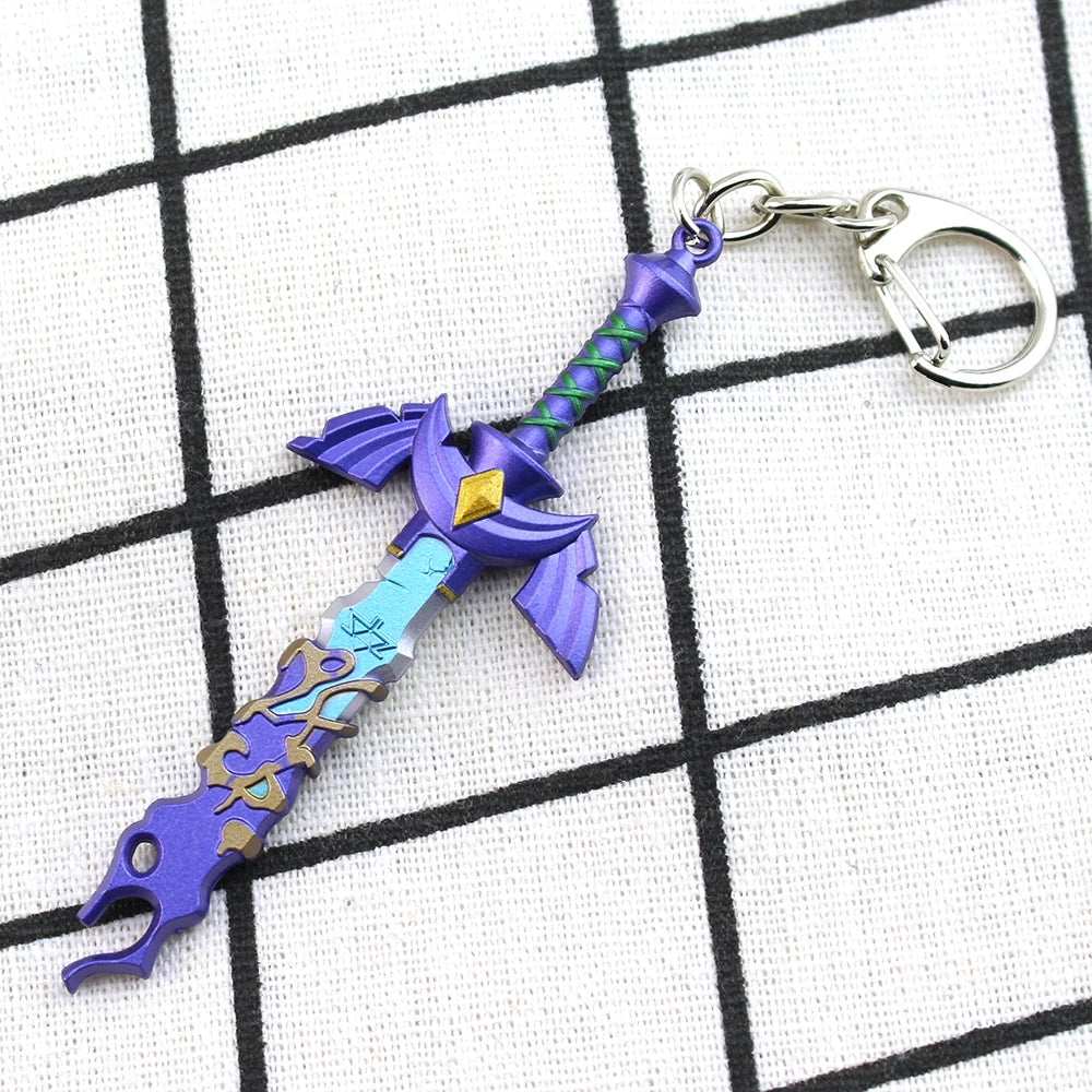 Zeldas Master Sword Keychain Tears of The Kingdom Link