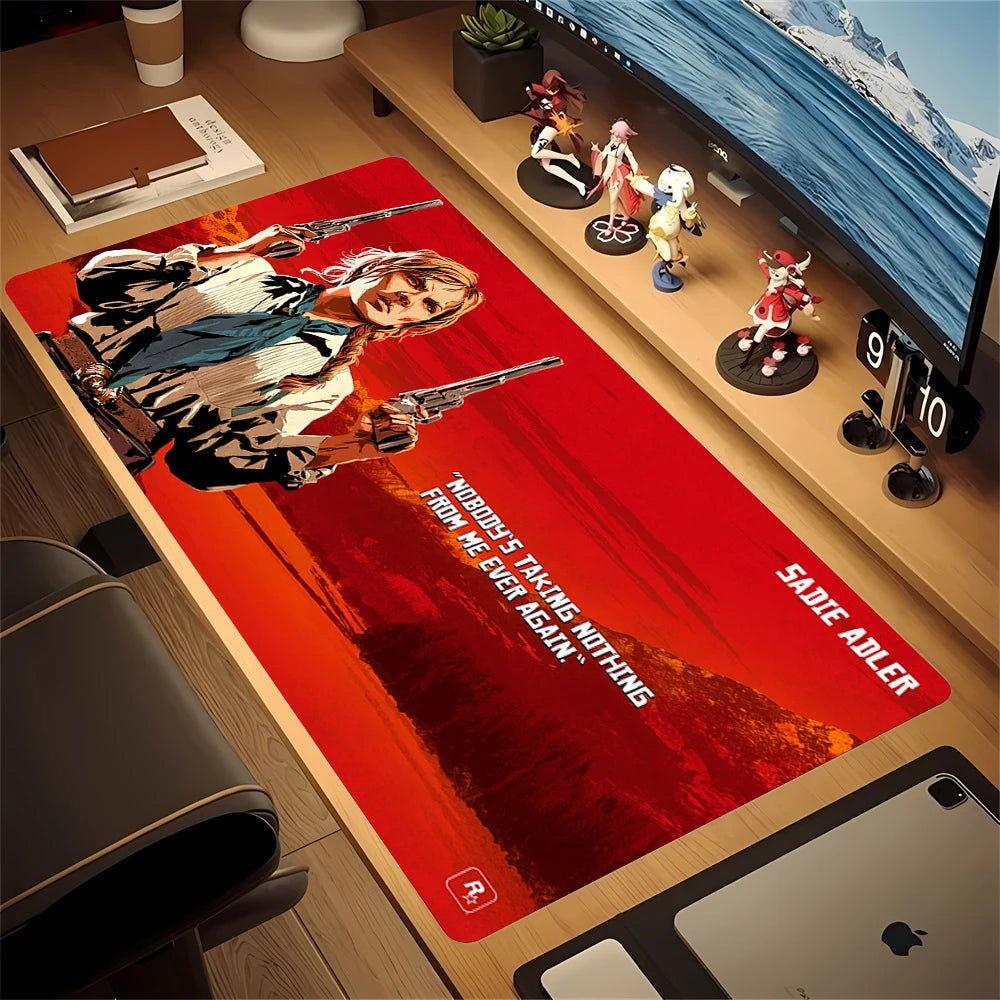 RDR2 Gaming Mousepad Outlaw Desk Mat