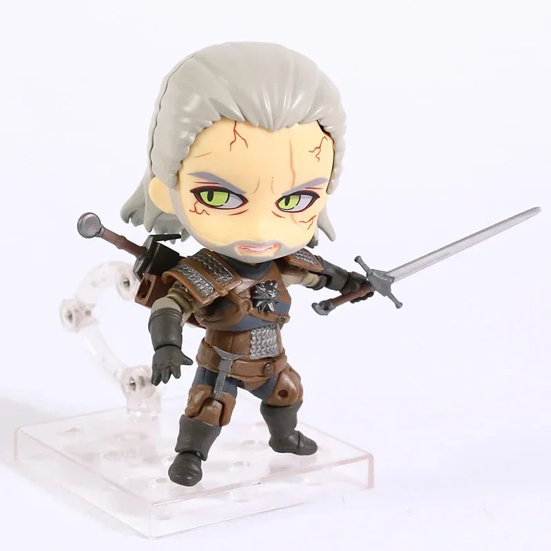 The Witcher 3 Geralt 907 Figurine White Wolf Collectible Figure