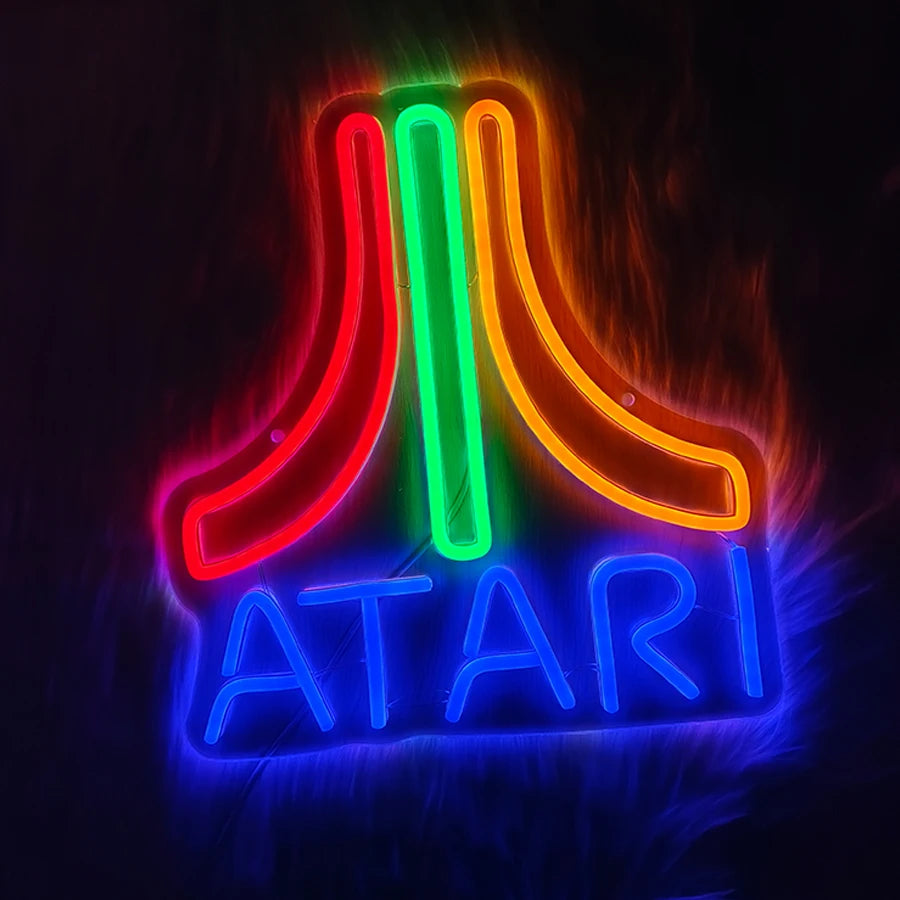 ATARI Neon Sign LED Wall Light