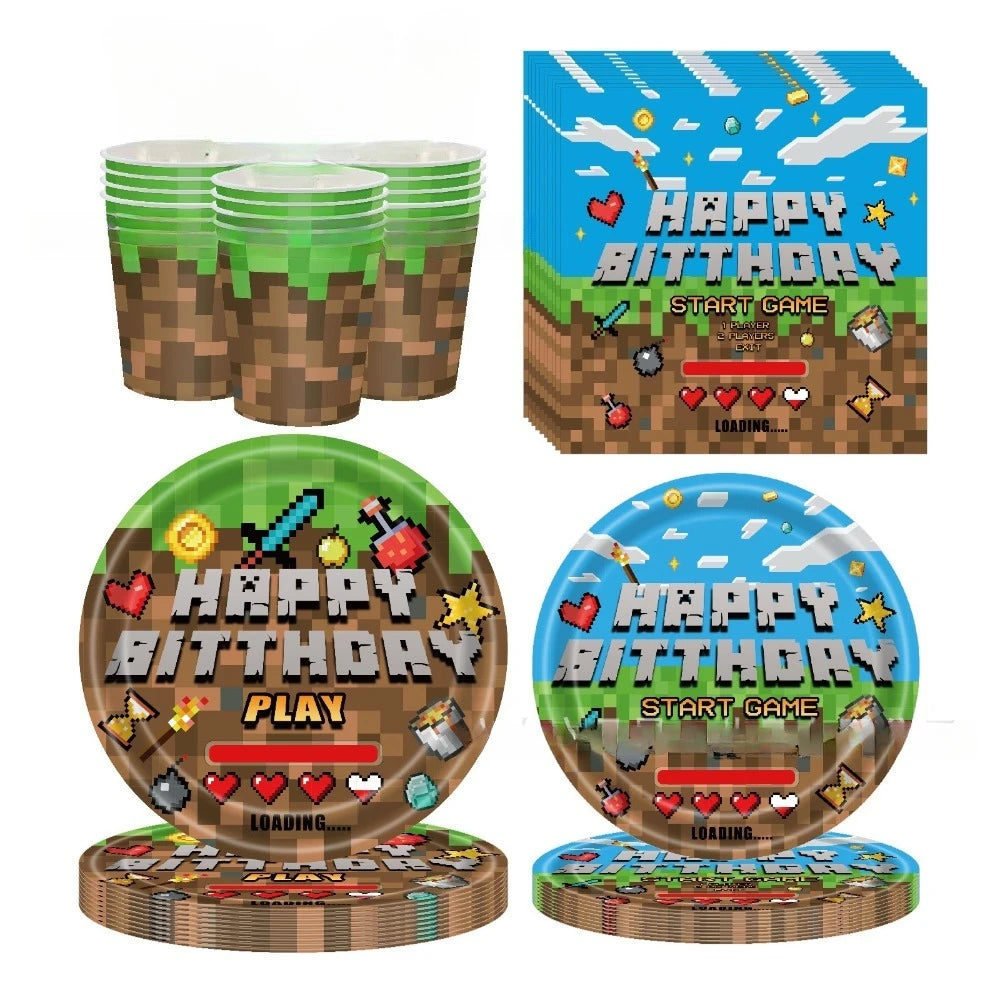 Minecraft Party Kit – Pixel Edition