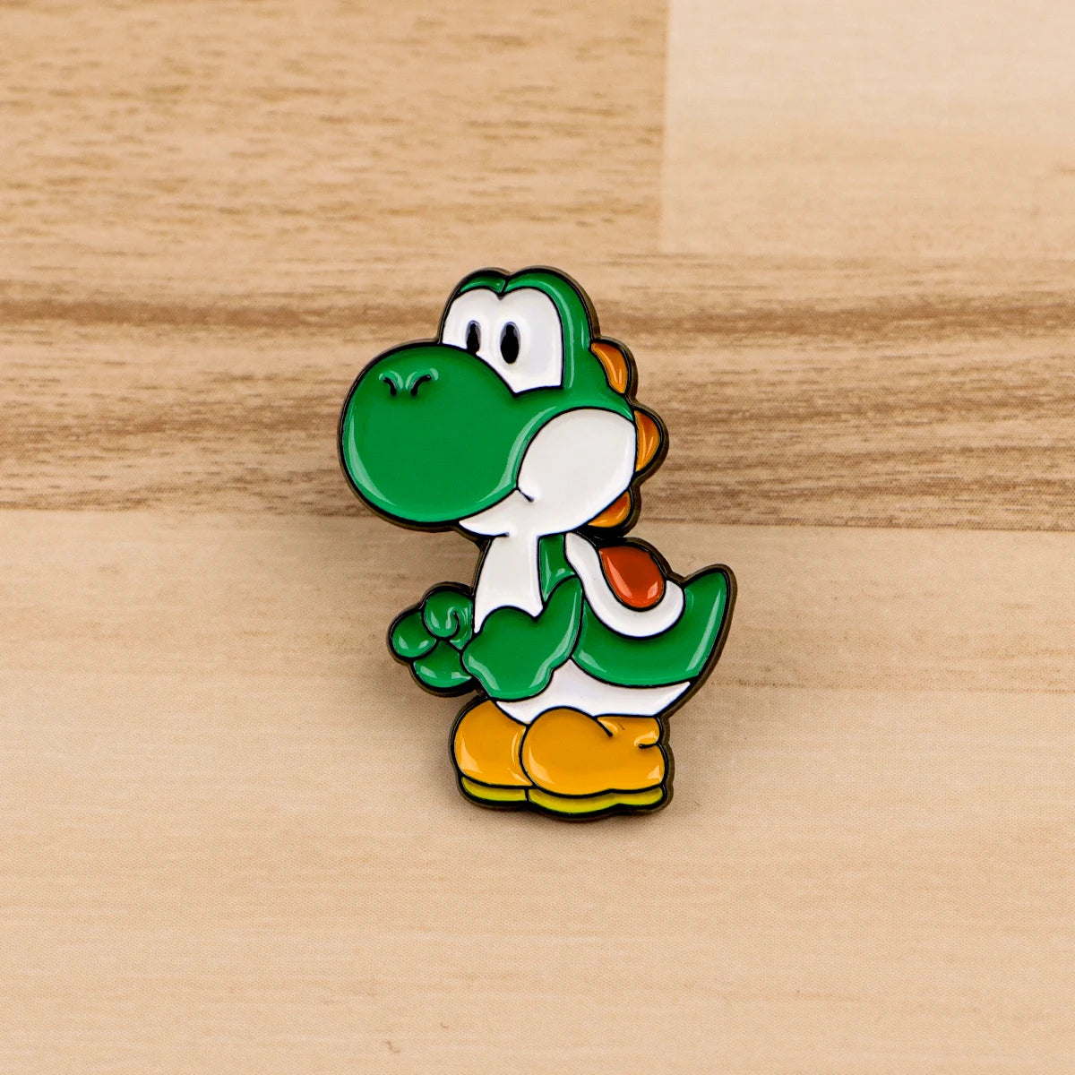 Yoshi Enamel Pin Badge – Retro Gamer Dino Pin