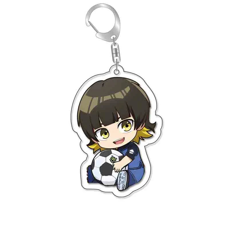 Blue Lock Anime Acrylic Keychain Isagi Bachira Chigiri Bag Charm
