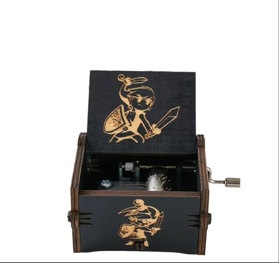 Legendary Zelda Adventure Wooden Music Box
