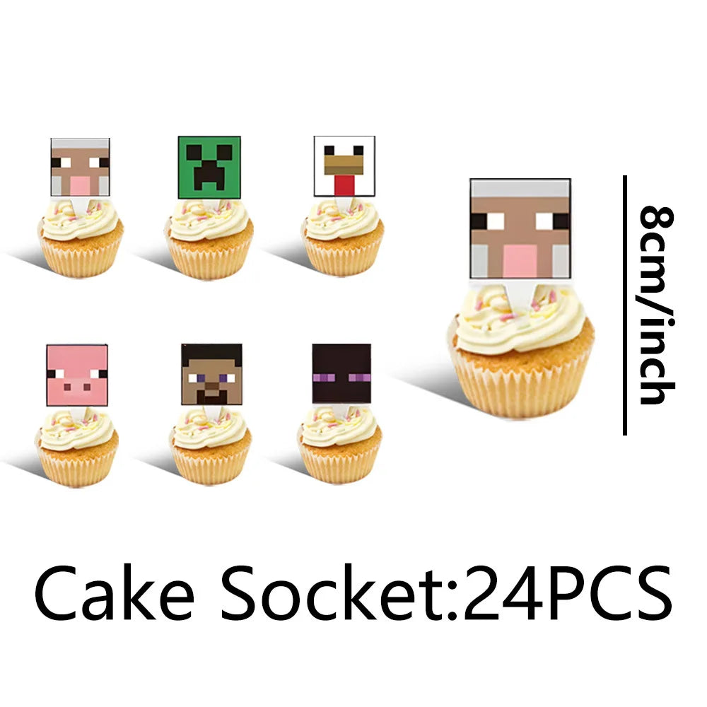 Minecraft Party Kit – Pixel Edition