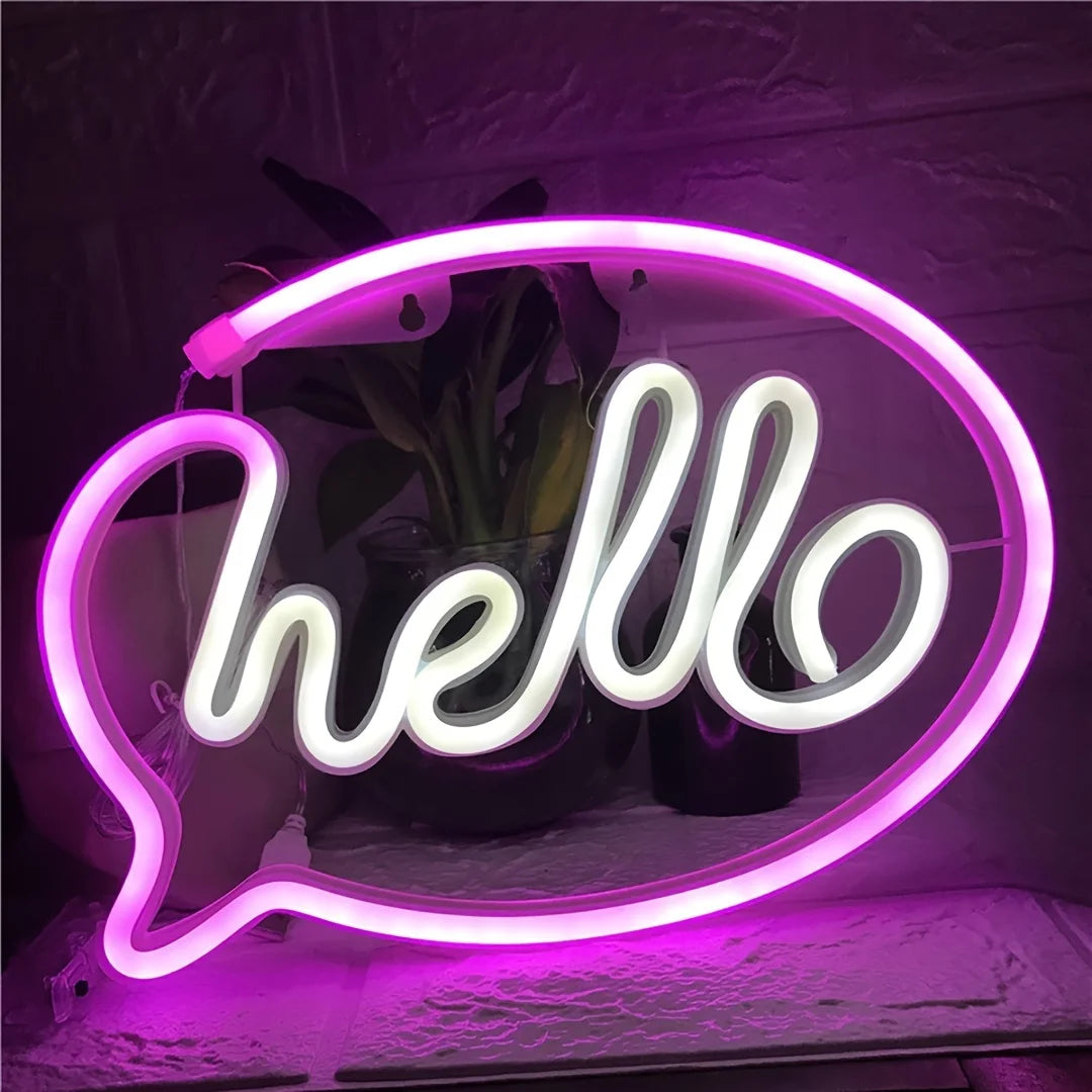 Neon Wall LED Decor