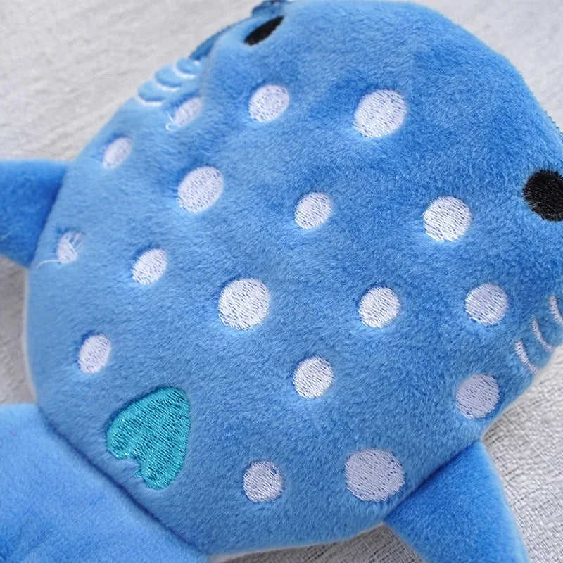 Cartoon Shark Plush Purse