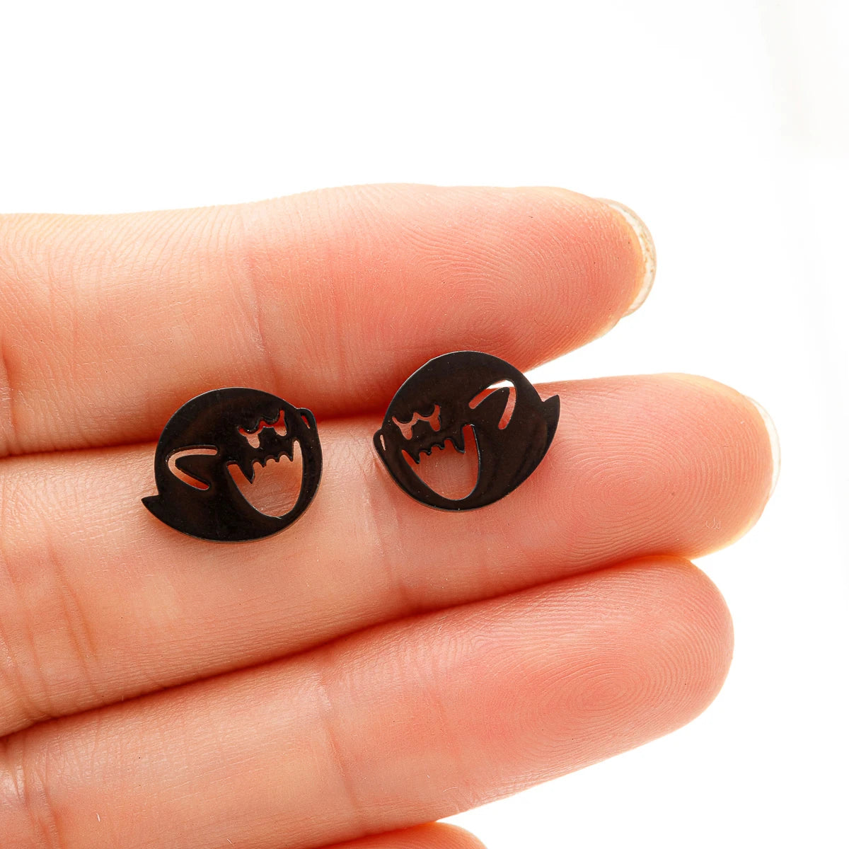 Mario Ghost Stud Earrings