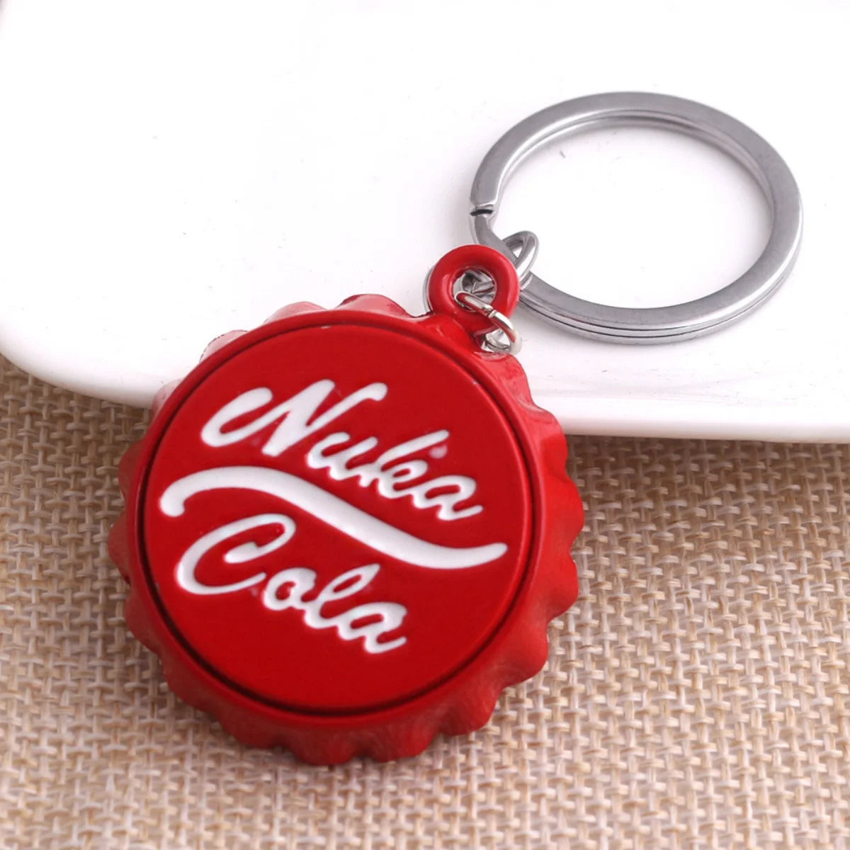 Nuka Cola Bottle Cap Keychain