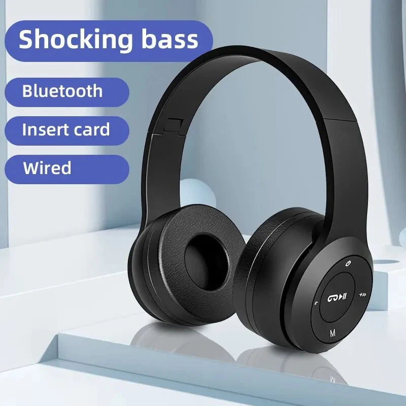 Wireless Bluetooth Headphones with Mic