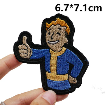 Fallout Vault Boy Iron-On Patch
