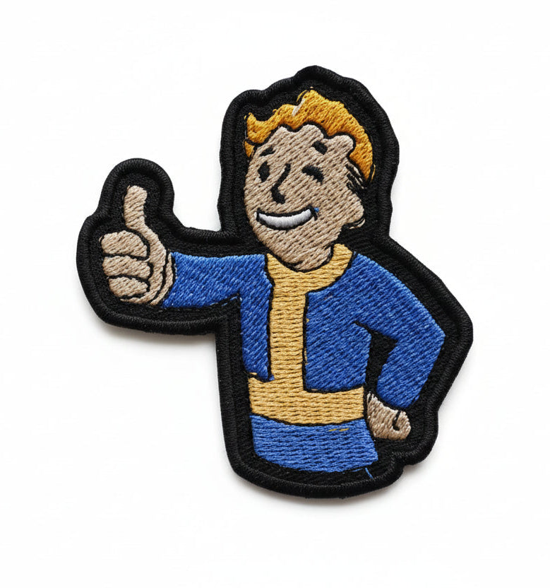Fallout Vault Boy Iron-On Patch