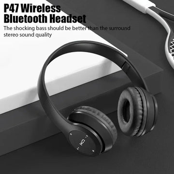 Wireless Bluetooth Headphones with Mic