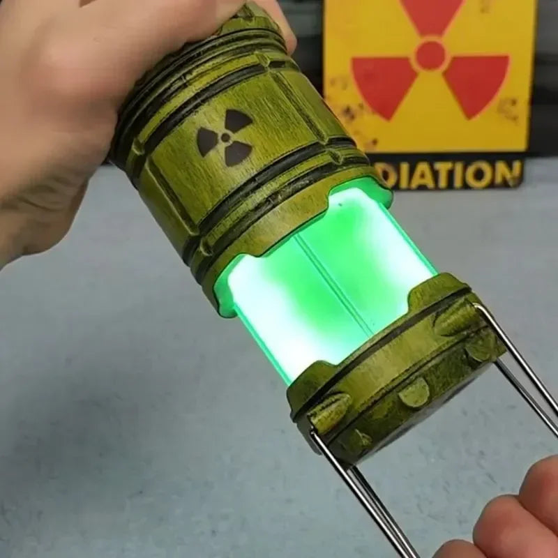 Mini Nuclear Waste Light – Radioactive Camping Desk Lamp