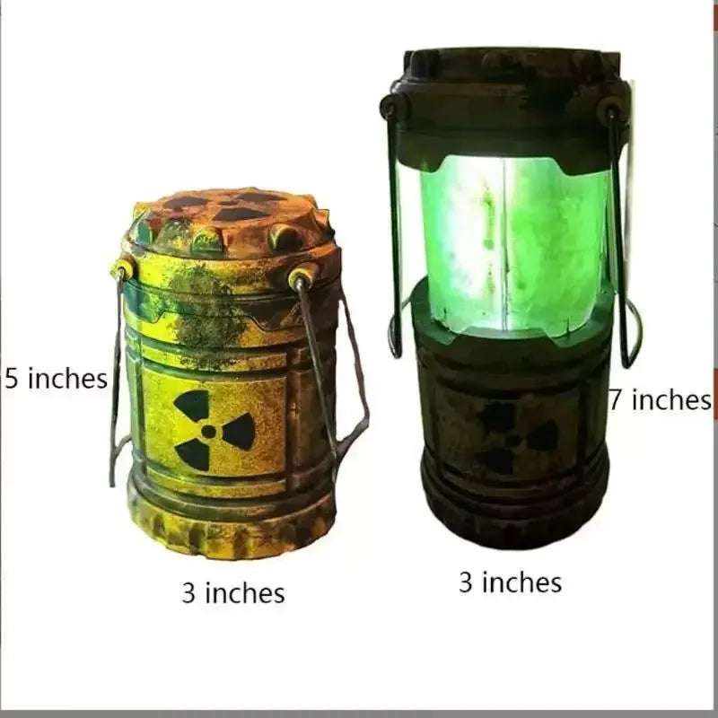 Mini Nuclear Waste Light – Radioactive Camping Desk Lamp