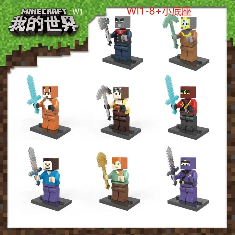 Minecraft Figure Set