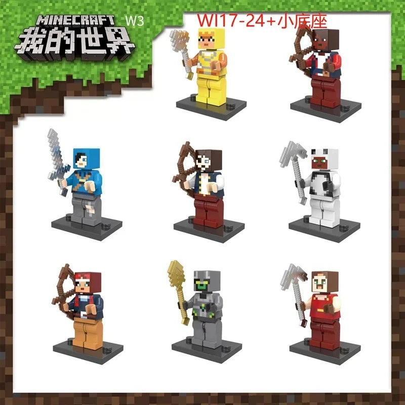 Minecraft Figure Set