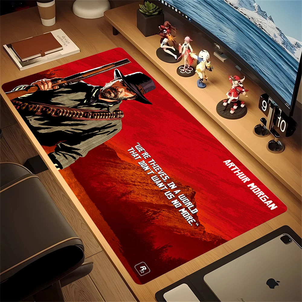 RDR2 Gaming Mousepad Outlaw Desk Mat