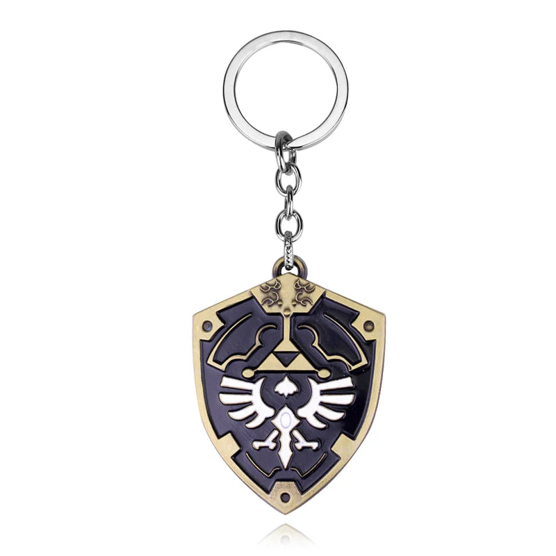 Legendary Zelda Shield Enamel Keychain