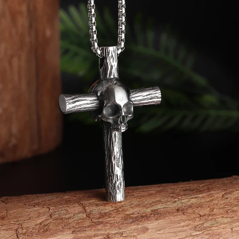 Silver Plated Captivity Skeleton Pendant