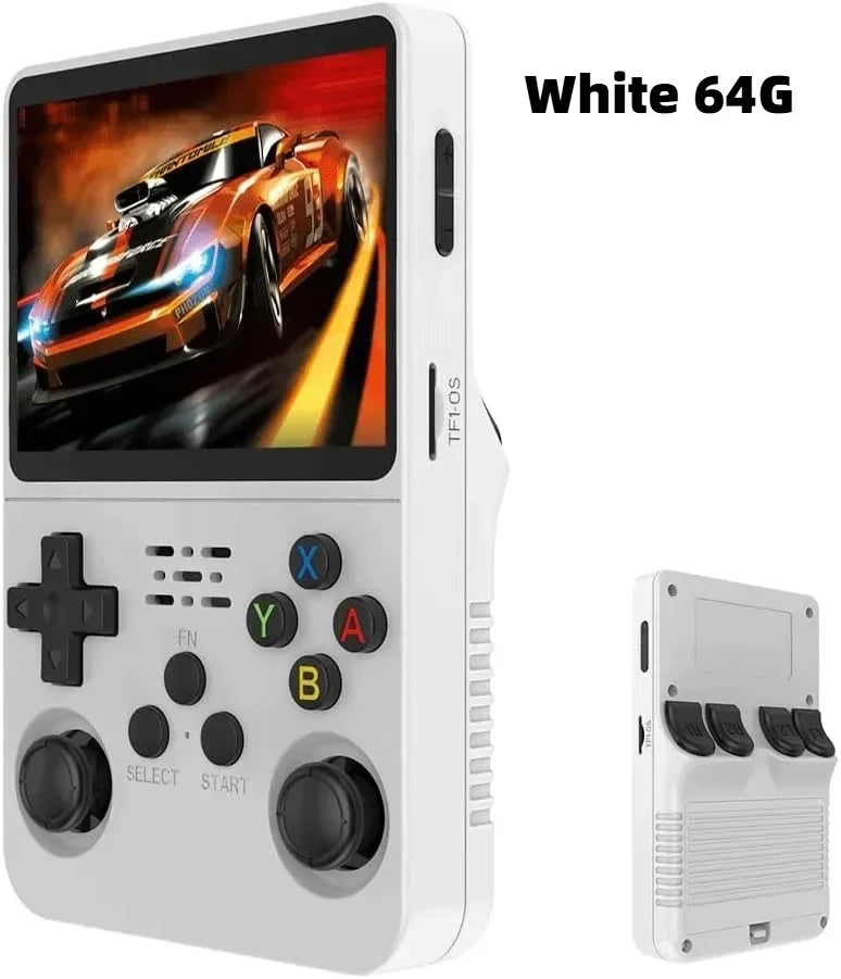 R36S Retro Handheld Console – 20,000 Games, 20+ Emulators, 64GB Linux Gaming System