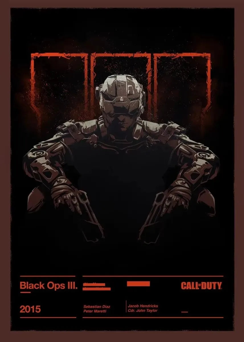 Video Game Wall Poster