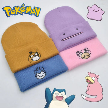 Pokémon Beanie Hat Ditto, Snorlax, Psyduck or Slowpoke Hat