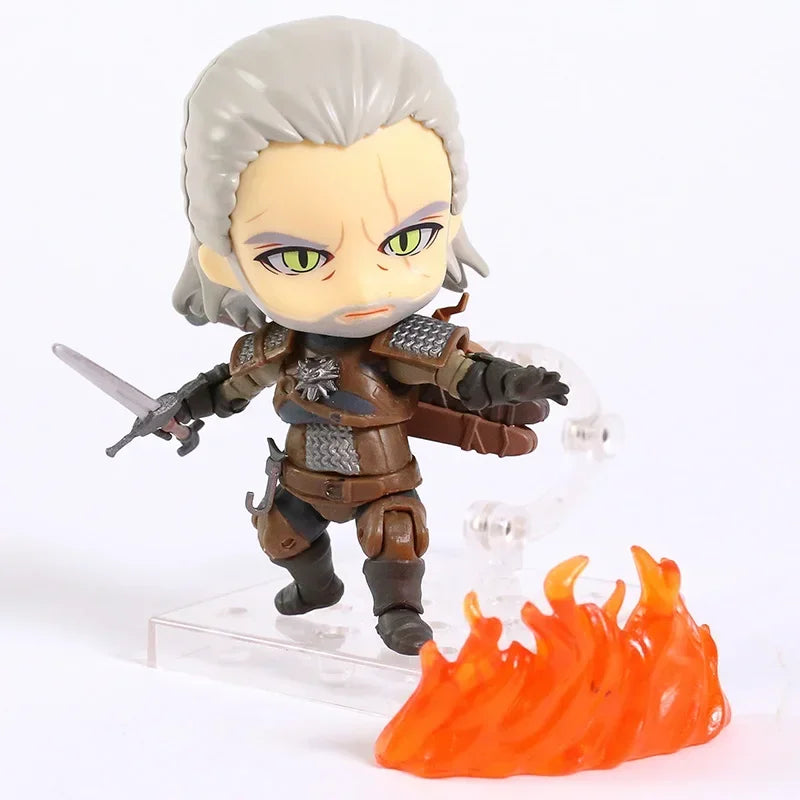 The Witcher 3 Geralt 907 Figurine White Wolf Collectible Figure