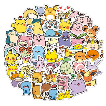 Anime Graffiti Sticker Set